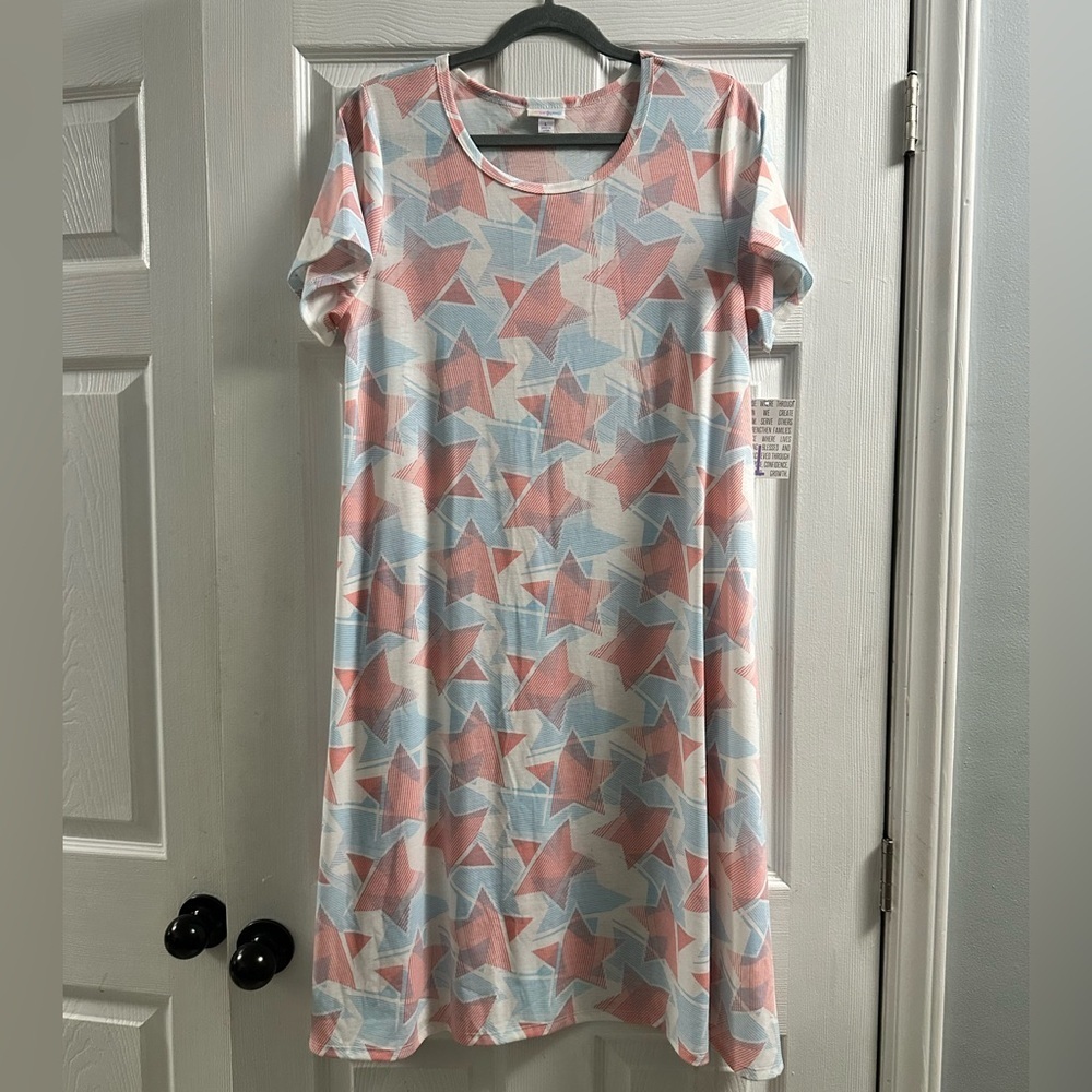 Lularoe Jessie Star Dress Size Large